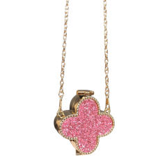 Colorful diamond clover box bag mini bag chain bag purse bag