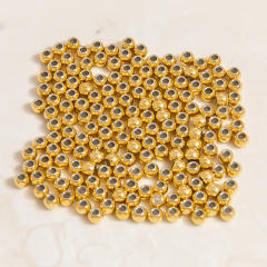 Stainless steel diy jewelry accessories vacuum plating 18k gold ball needle lobster buckle jump rings