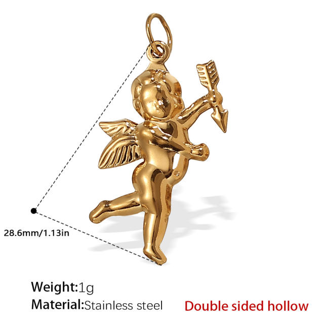 Stainless Steel Starfish Pendant Necklace Golden Marine Life Pendant Necklace Pendant Stainless Steel DIY Jewelry