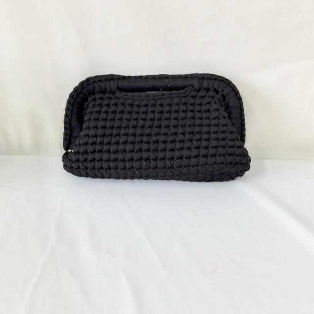 New ladies handmade crocheted clip bag armpit bag chain bag