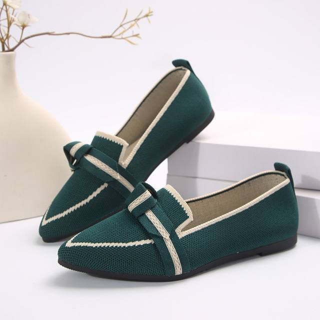 Plus size light pointed beanie women's shoes comfortable non-slip women's shoes