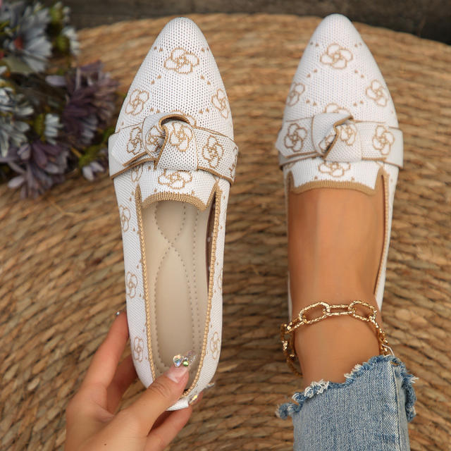 Plus size light pointed beanie women's shoes comfortable non-slip women's shoes