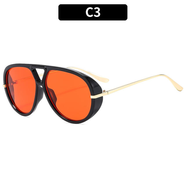 Fashion big frame ins toad sunglasses