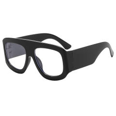 New square large frame sunscreen summer sunglasses