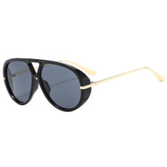 Fashion big frame ins toad sunglasses