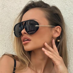 Fashion big frame ins toad sunglasses