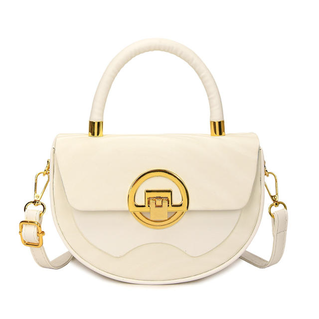 Popular saddle bag crossbody bag handbag for women