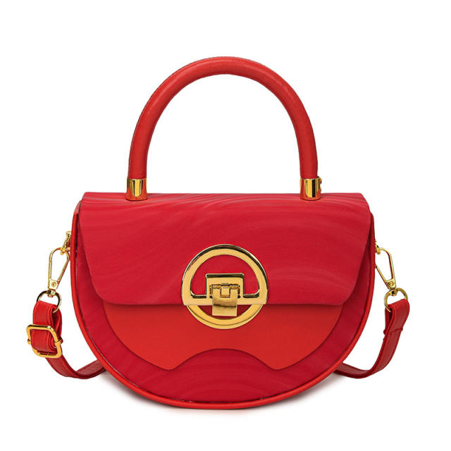 Popular saddle bag crossbody bag handbag for women