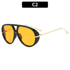 Fashion big frame ins toad sunglasses