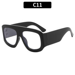 New square large frame sunscreen summer sunglasses