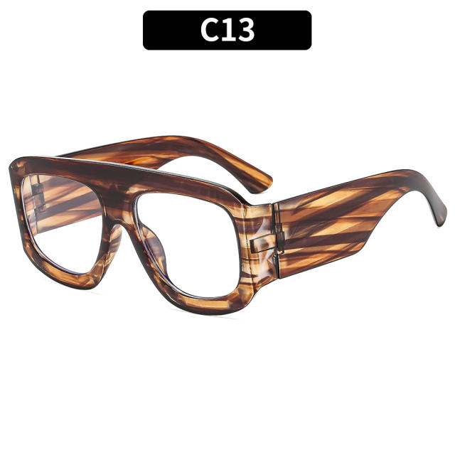 New square large frame sunscreen summer sunglasses