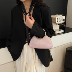 Handbag Women's 2025 New Fashion Evening Bag Elegant Celebrity Fragrant Style Bag Crossbody Bag