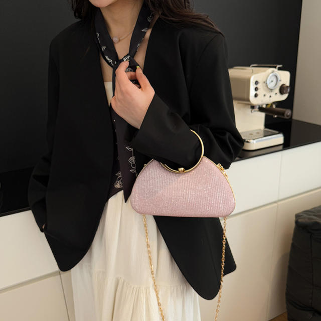 Handbag Women's 2025 New Fashion Evening Bag Elegant Celebrity Fragrant Style Bag Crossbody Bag