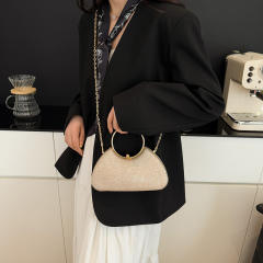 Handbag Women's 2025 New Fashion Evening Bag Elegant Celebrity Fragrant Style Bag Crossbody Bag