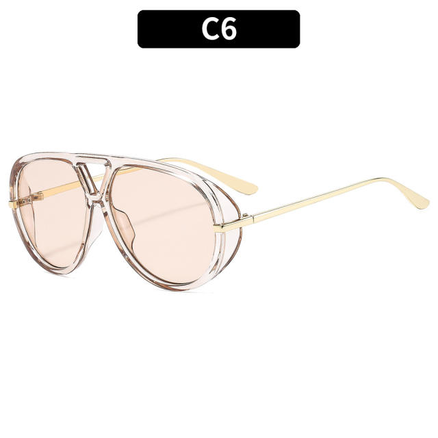 Fashion big frame ins toad sunglasses