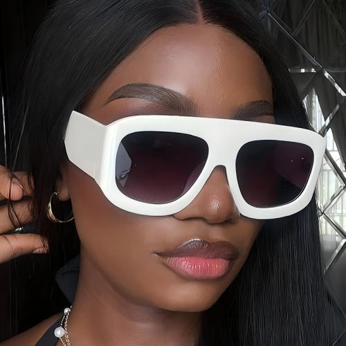 New square large frame sunscreen summer sunglasses