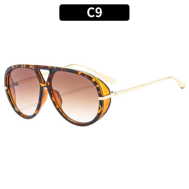 Fashion big frame ins toad sunglasses
