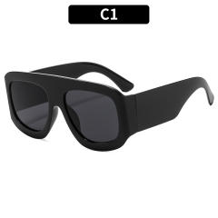 New square large frame sunscreen summer sunglasses