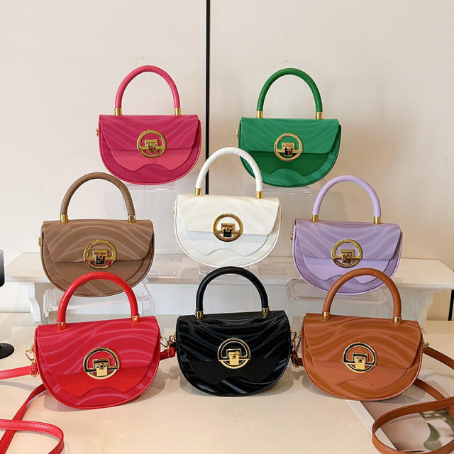 Popular saddle bag crossbody bag handbag for women