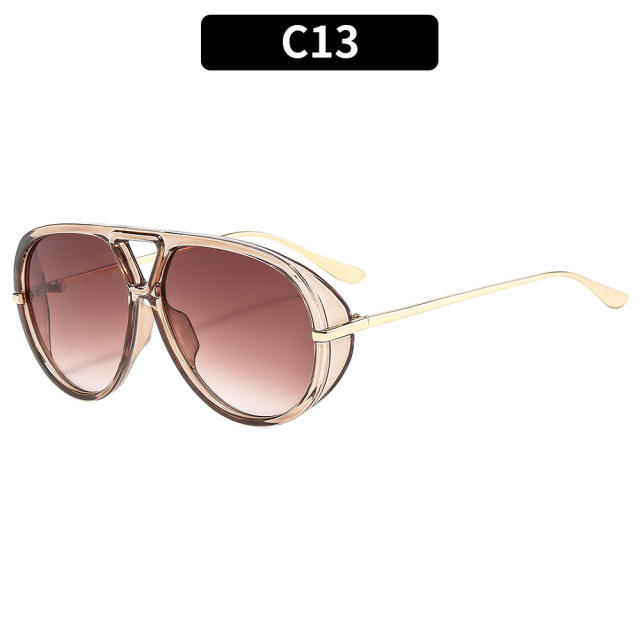 Fashion big frame ins toad sunglasses