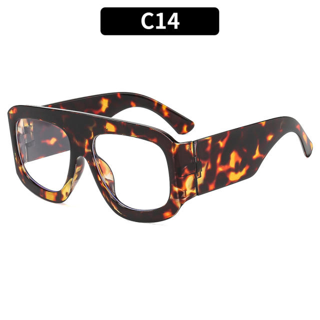 New square large frame sunscreen summer sunglasses
