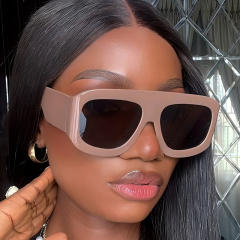 New square large frame sunscreen summer sunglasses