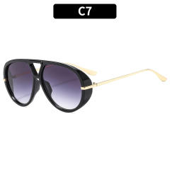 Fashion big frame ins toad sunglasses