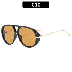 Fashion big frame ins toad sunglasses