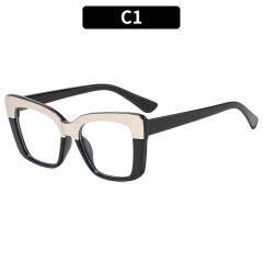 Square shape color matching reading glasses