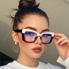 Square shape color matching reading glasses