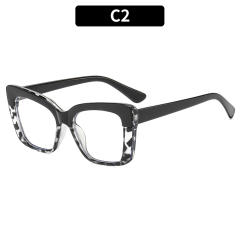 Square shape color matching reading glasses