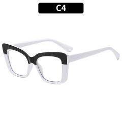 Square shape color matching reading glasses