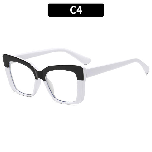 Square shape color matching reading glasses