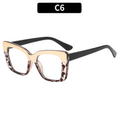 Square shape color matching reading glasses