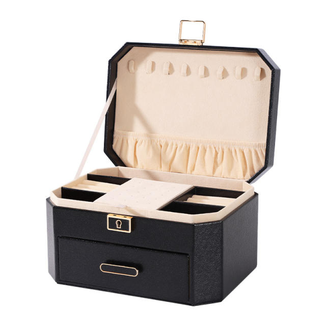 New design hot sale large capacity jewelry box