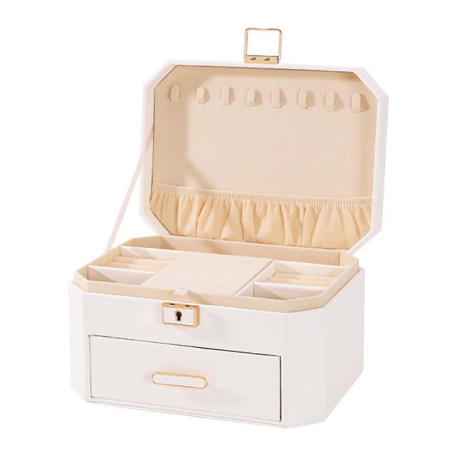 New design hot sale large capacity jewelry box