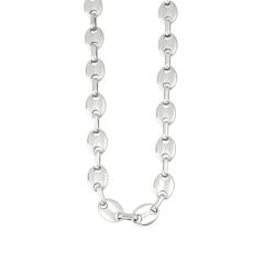 Hot-Selling Coffee Bean Hip-Hop 18K Gold stainless Steel Necklace Bracelet Set Stainless Steel Pig Nose Jewelry