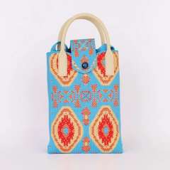 Holiday coloful kniited phone bag crossbody bag