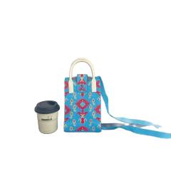 Holiday coloful kniited phone bag crossbody bag