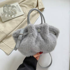 Winter autumn Faux mink fur handbag crossbody bag