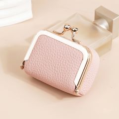 New Women's Coin Purse Genuine Leather Mini Earrings Ring Necklace Jewelry Box