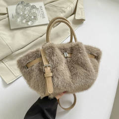 Winter autumn Faux mink fur handbag crossbody bag