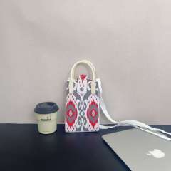 Holiday coloful kniited phone bag crossbody bag