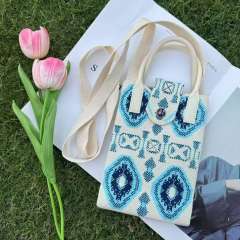 Holiday coloful kniited phone bag crossbody bag