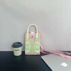Holiday coloful kniited phone bag crossbody bag