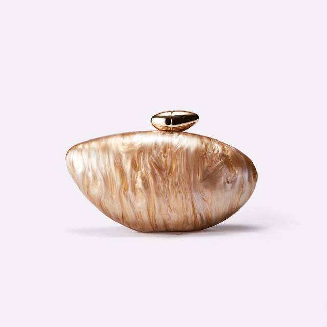 New Bag Women's Fashionable Bullet Acrylic Simple Evening Bag Clutch Bag for Women