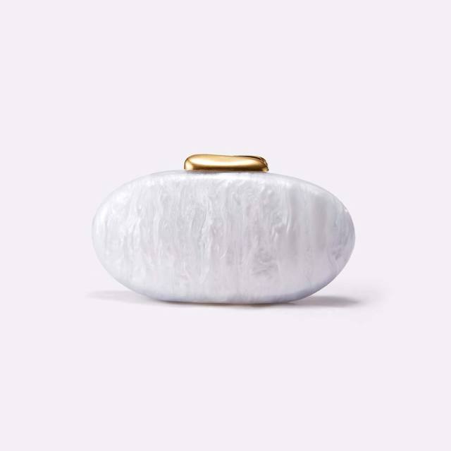 New Shoulder Crossbody Bag Special-Shaped Shell Acrylic Bag Fashion Wedding Dinner Clutch Bag