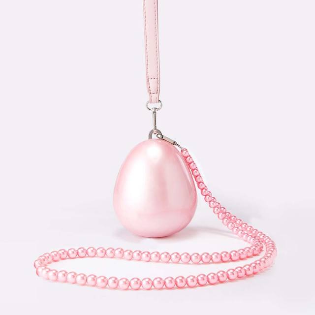 2025 Women's New Shoulder Crossbody Bag Shaped Shell Acrylic Bag Fashion Wedding Dinner Clutch Bag