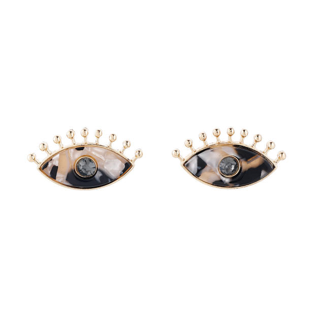 Irregular shape acrylic studs earrings collection