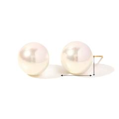18KG pearl earrings stainless steel earrings collection